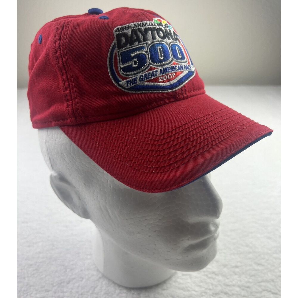 Daytona 500 Cap 2007‎ The Great American Race Hat Adjustable Chase Auth Baseball